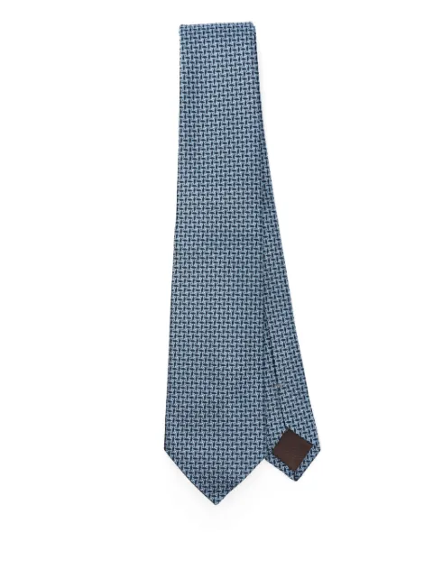 Canali silk tie 