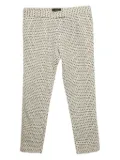 JOSEPH Pre-owned geometric-pattern trousers - White