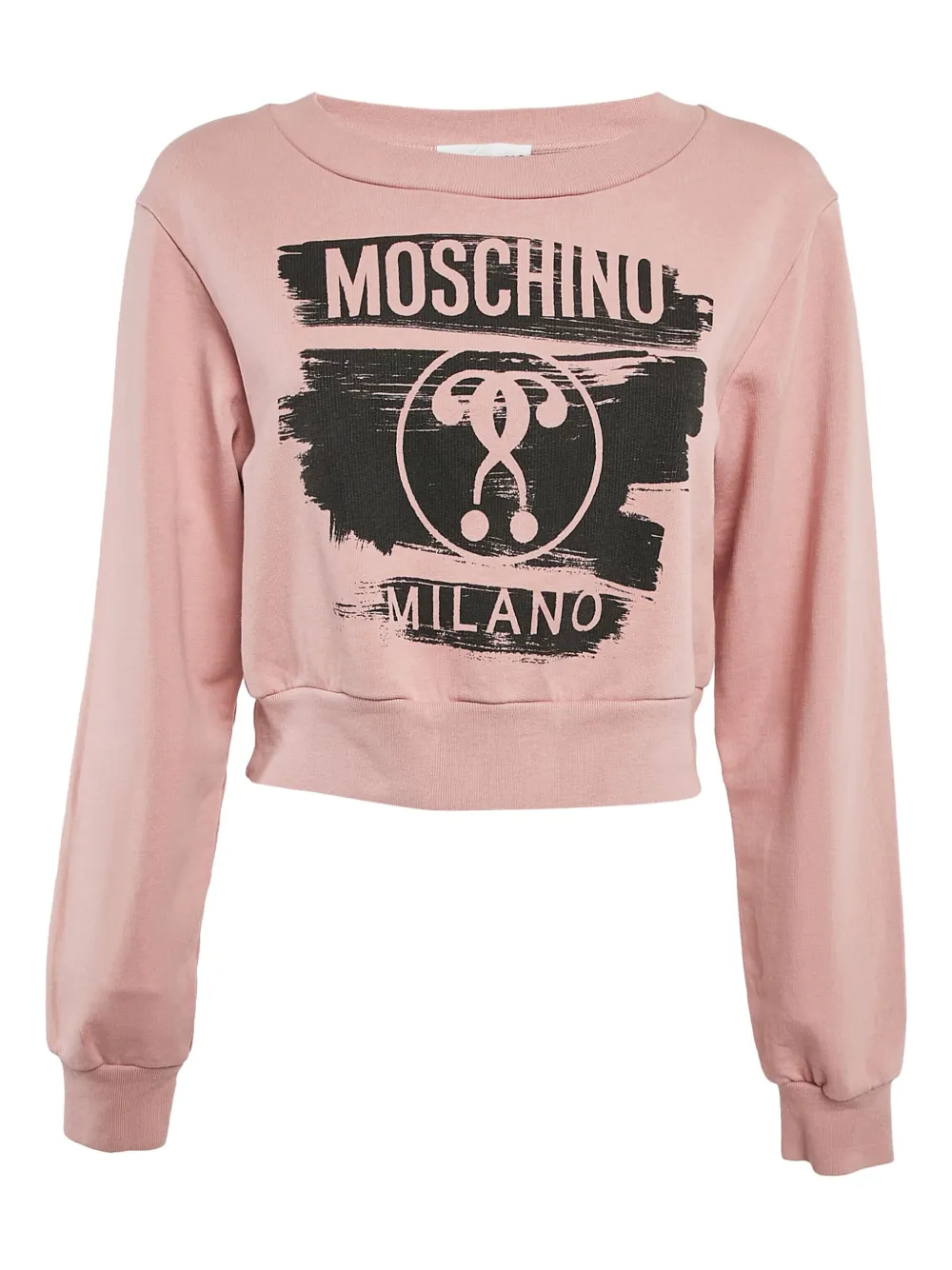 Moschino Pre-Owned 2023 Question Mark-print sweatshirt | Pink | Image 1