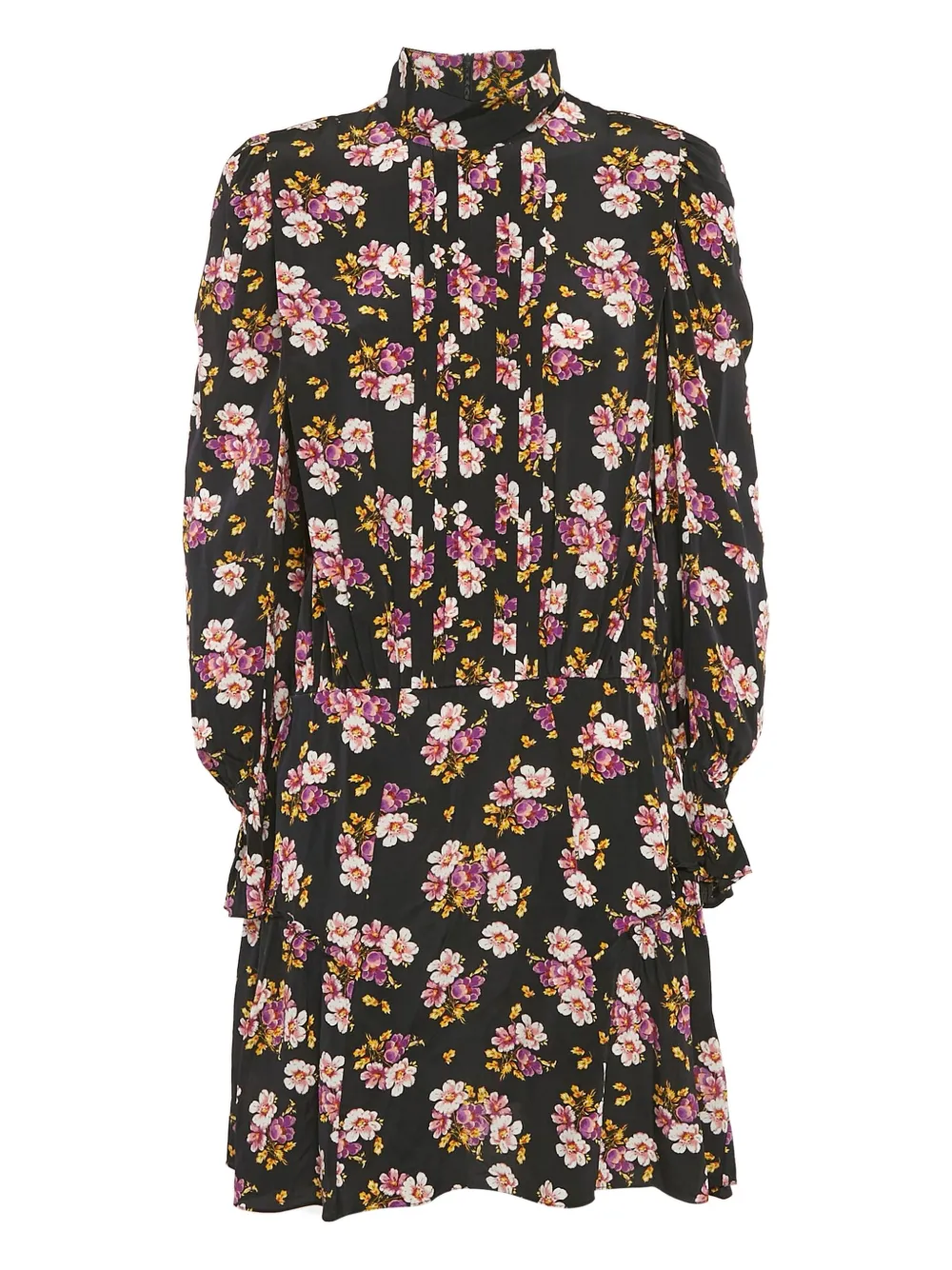 Zadig&Voltaire robe courte pre-owned à fleurs (années 1950) | noir | Image 1