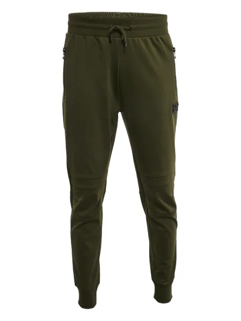 Balmain Pre-Owned logo-patch track pants