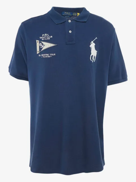 Polo Ralph Lauren Vintage playera tipo polo de archivo con logo Polo Pony