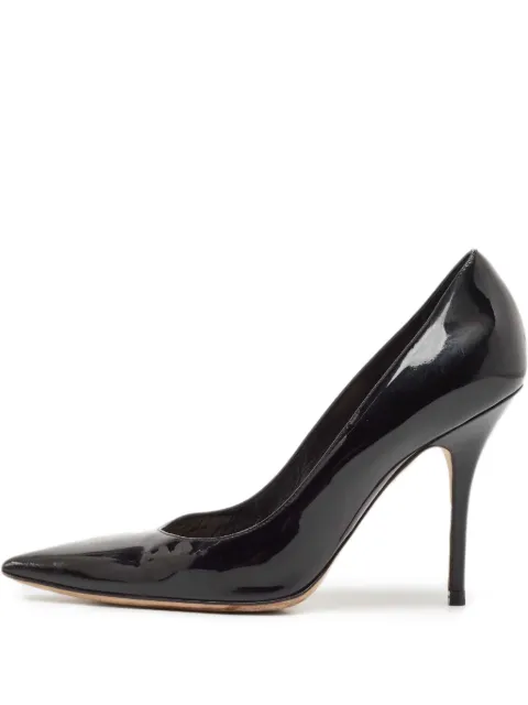 Christian Dior Pre-Owned 105mm patent pumps