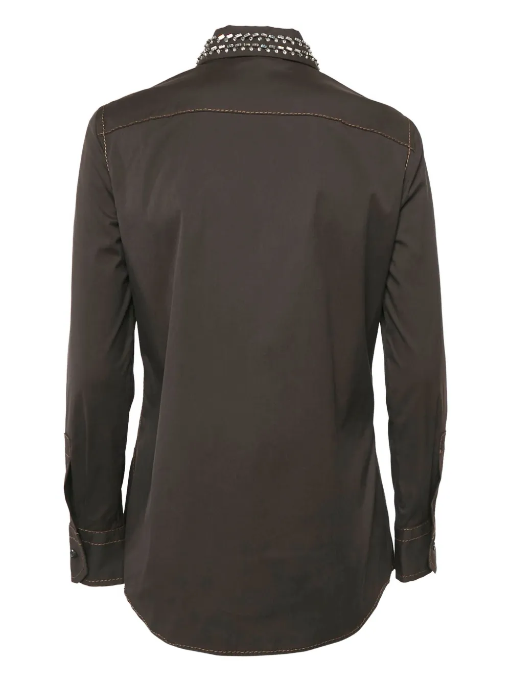 Prada Pre-Owned 2024 crystal-embellished shirt | Image 2