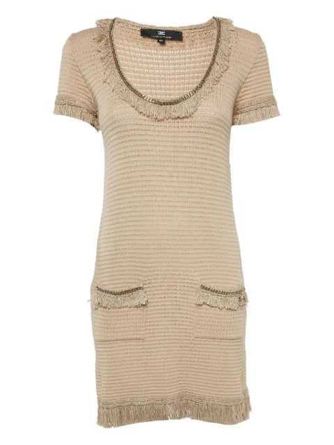 Elisabetta Franchi pre-owned crochet-knit dress