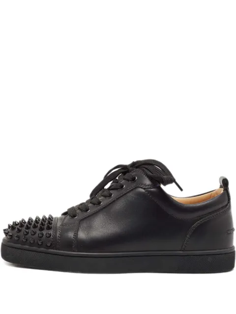 Christian Louboutin Pre-Owned leather studded sneakers