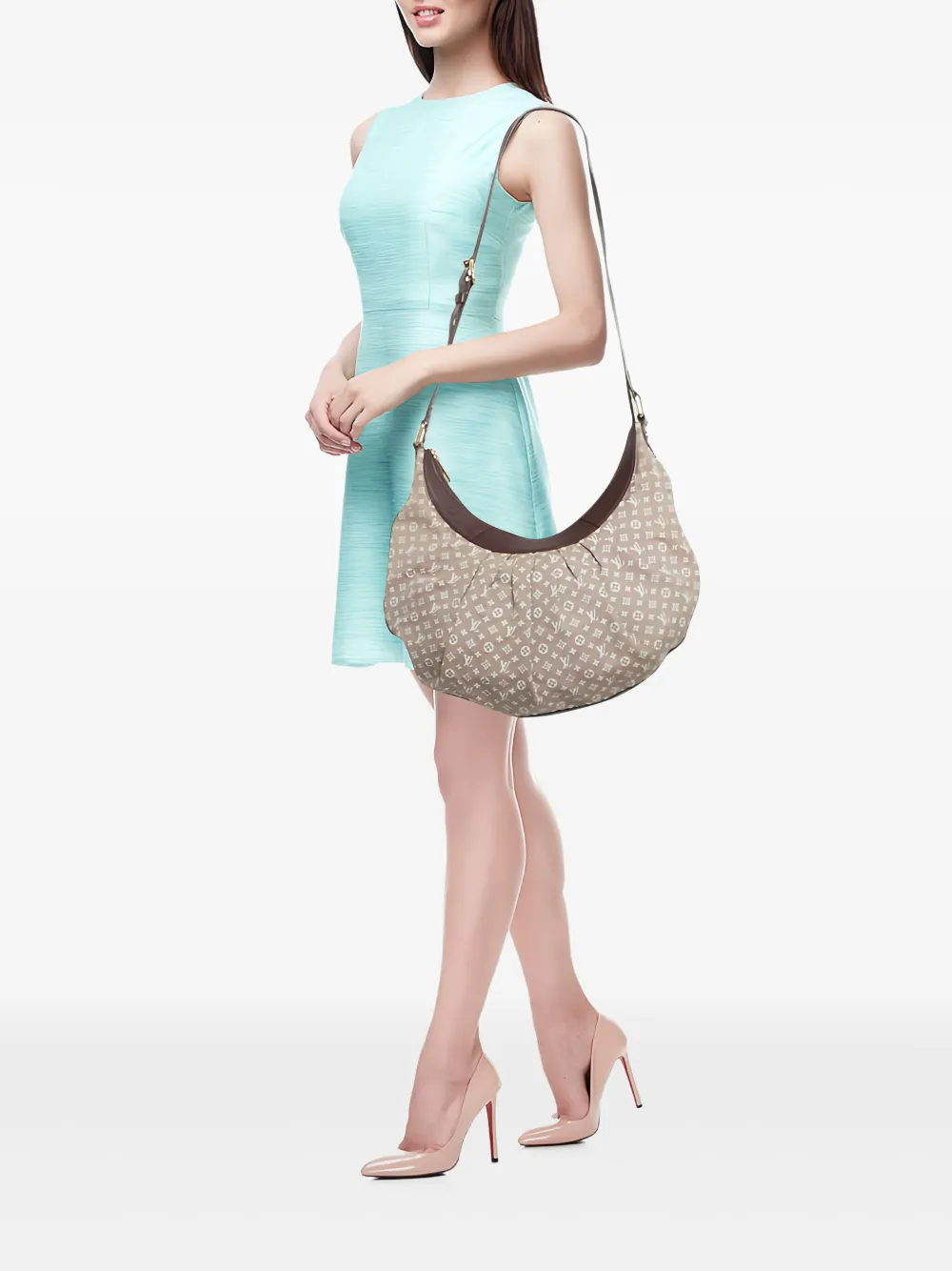 Louis Vuitton Pre-Owned pleated hobo bag | Pre-Owned | Image 2