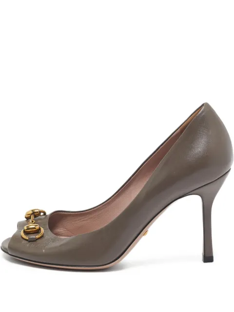Gucci Pre-Owned 100mm Horsebit-detail pumps