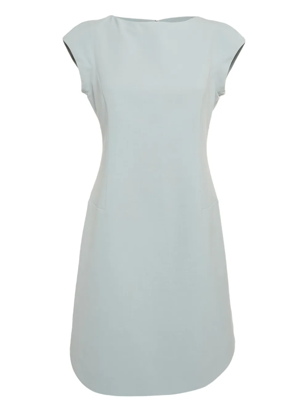 cap-sleeve A-line dress