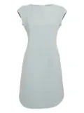 Emporio Armani Pre-Owned cap-sleeve A-line dress - Grey