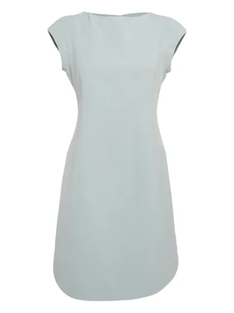 Emporio Armani Pre-Owned vestido acampanado manga corta