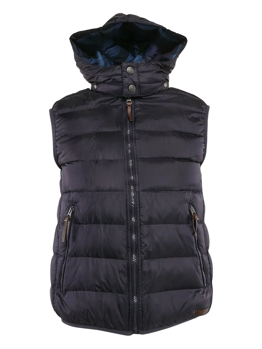 Burberry Pre-Owned hooded quilted gilet | Blue | Image 1
