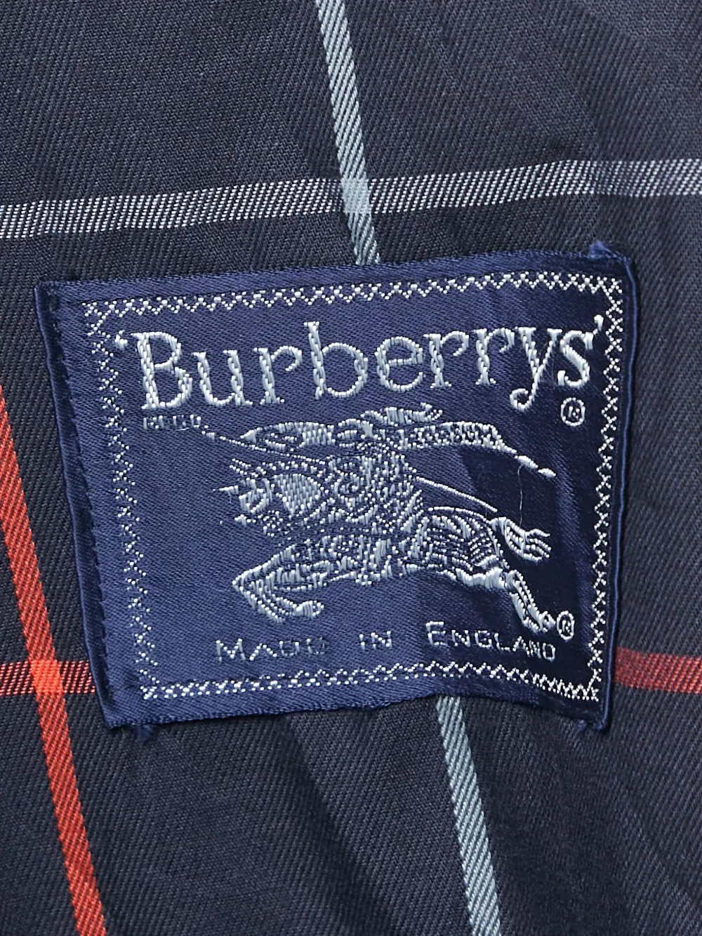 Pre-owned Burberry Prorsum Button-up Jacket In Blue