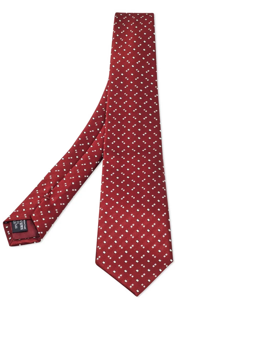 Giorgio Armani Pre-Owned silk tie - Rosso