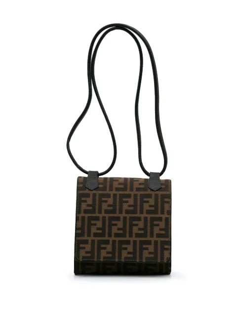 Fendi Pre-Owned 20th Century Zucca Canvas shoulder bag