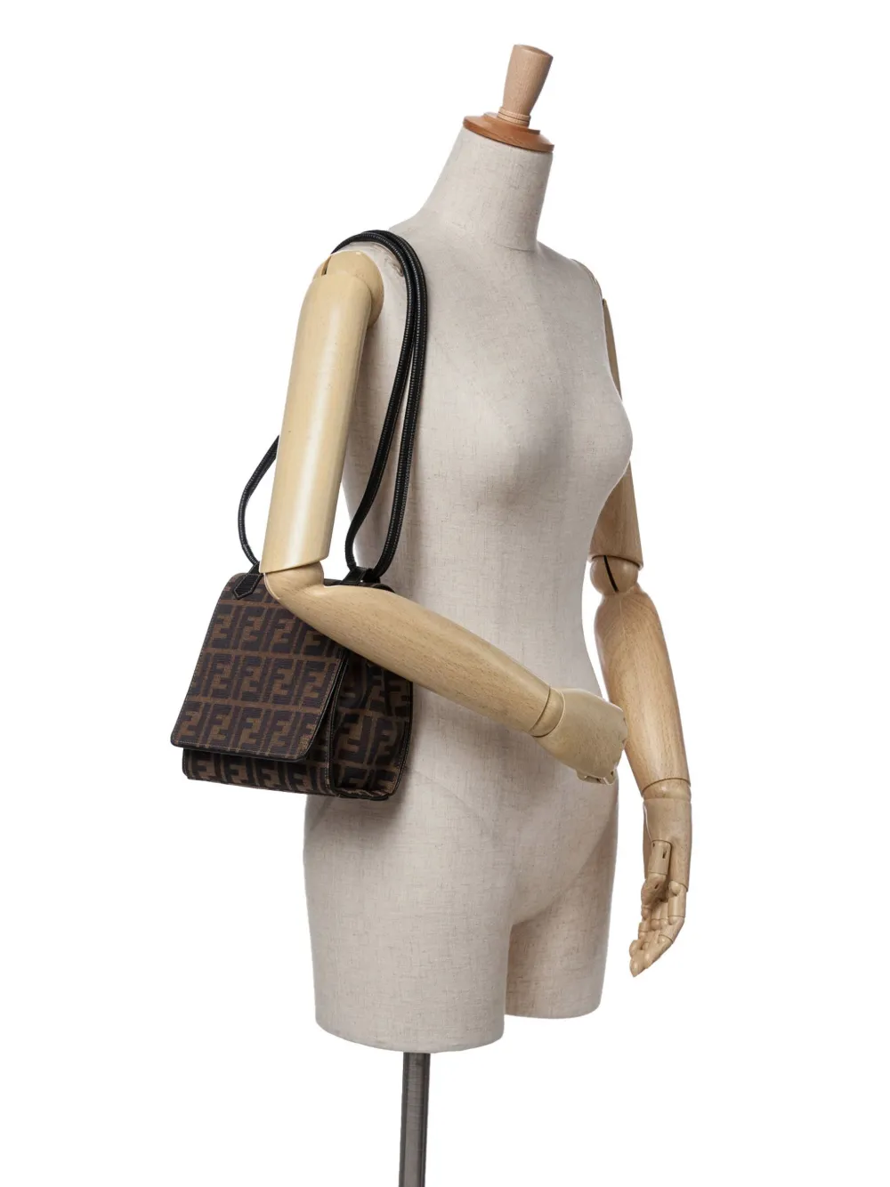 Fendi Pre-Owned bolsa de hombro Zucca Canvas del siglo XX | Estilos de archivo | Image 2