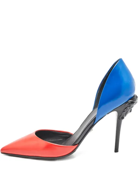 Versace Pre-Owned medusa-head leather pumps