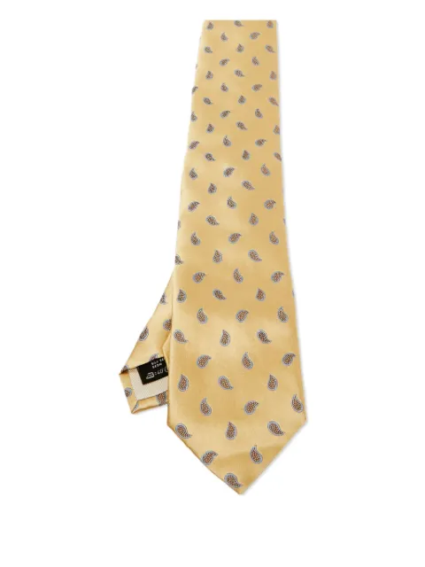 Ermenegildo Zegna Vintage paisley silk tie