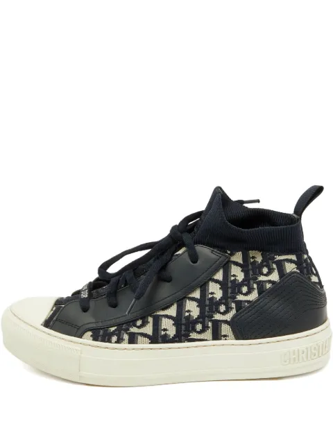 Christian Dior Pre-Owned Oblique-pattern sneakers