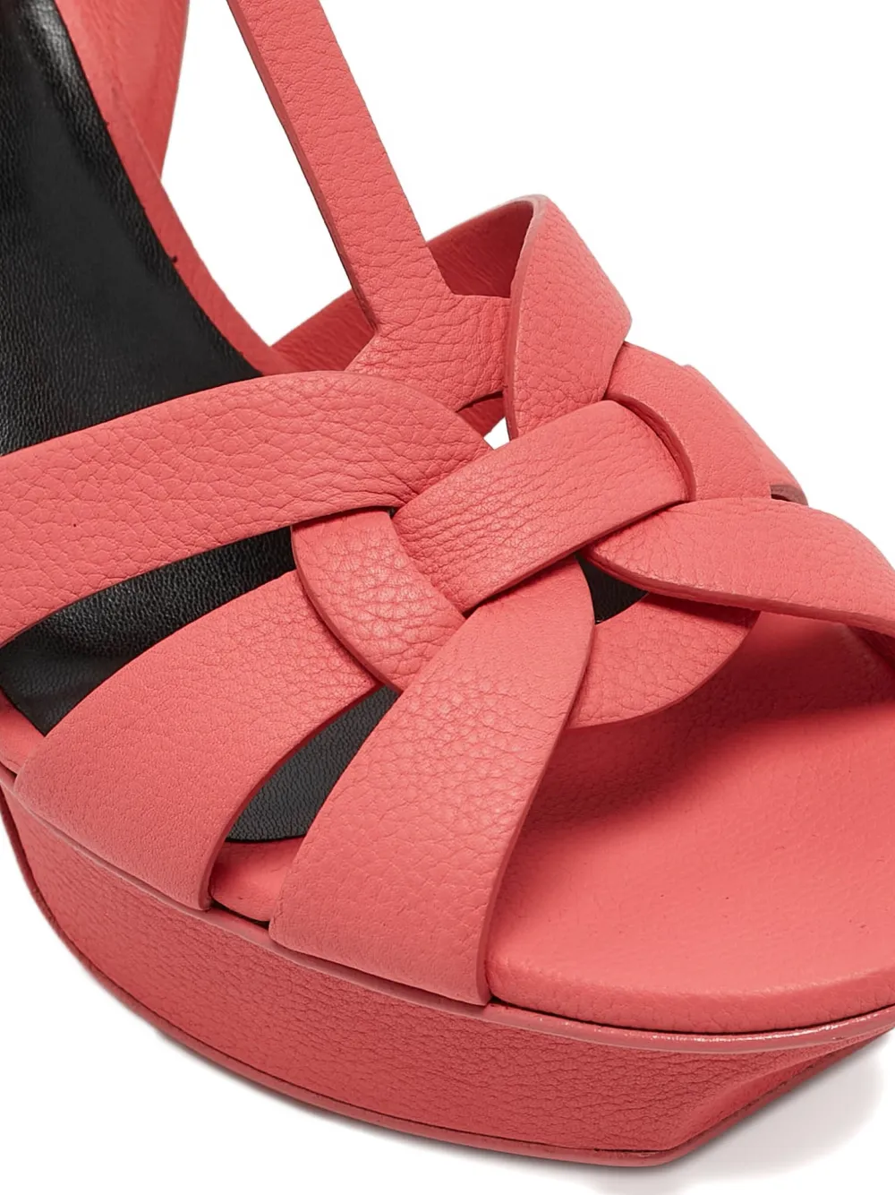 Pre-owned Saint Laurent T-strap Platform Sandals