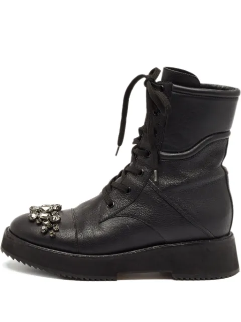 Jimmy Choo Pre-Owned leather ankle boots