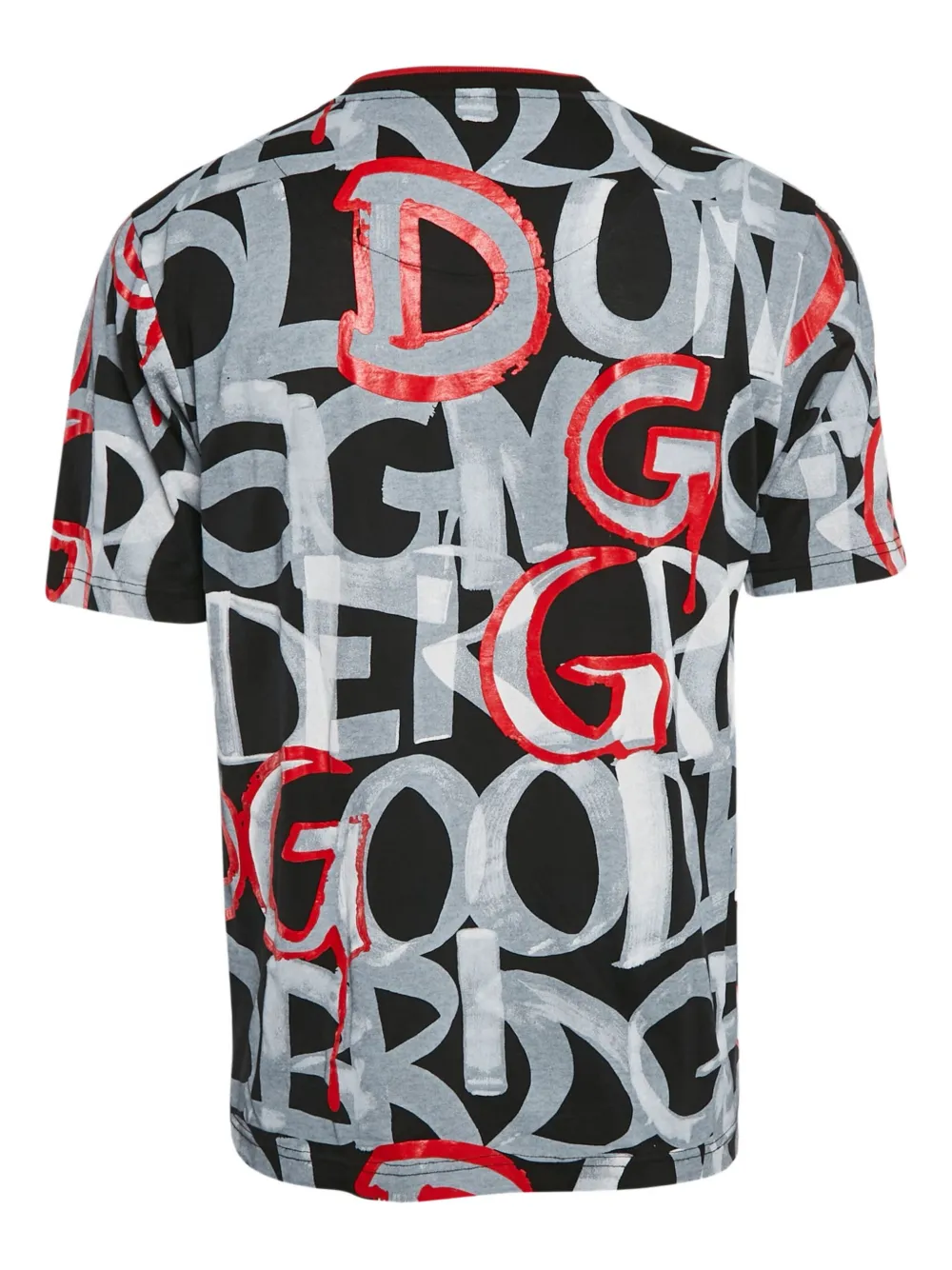Dolce & Gabbana Pre-Owned graffiti-print cotton t-shirt | Image 2