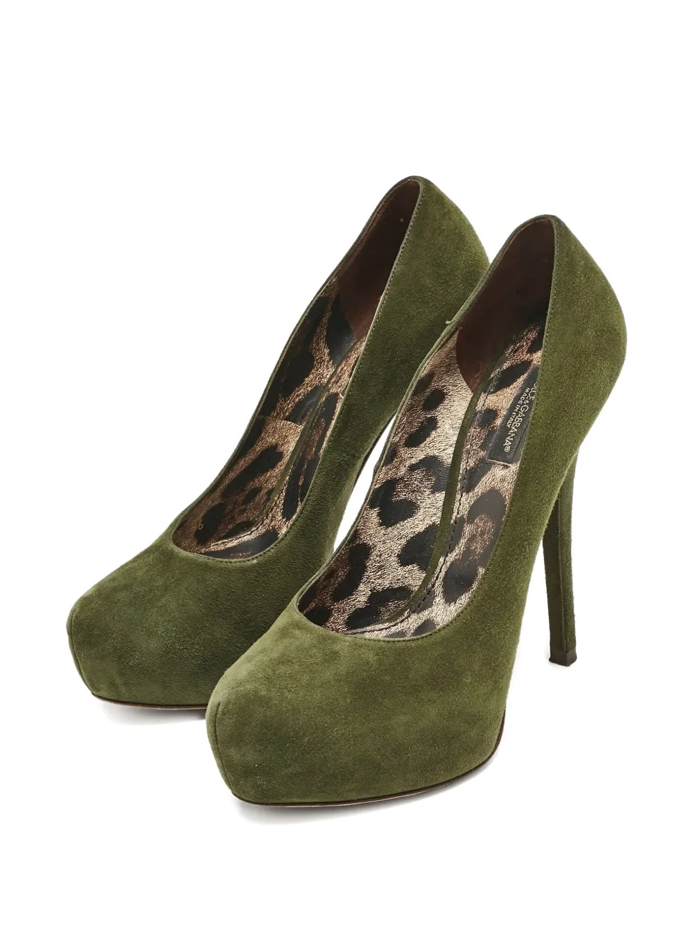 Dolce & Gabbana Pre-Owned 140mm suede heeled pumps | Image 2