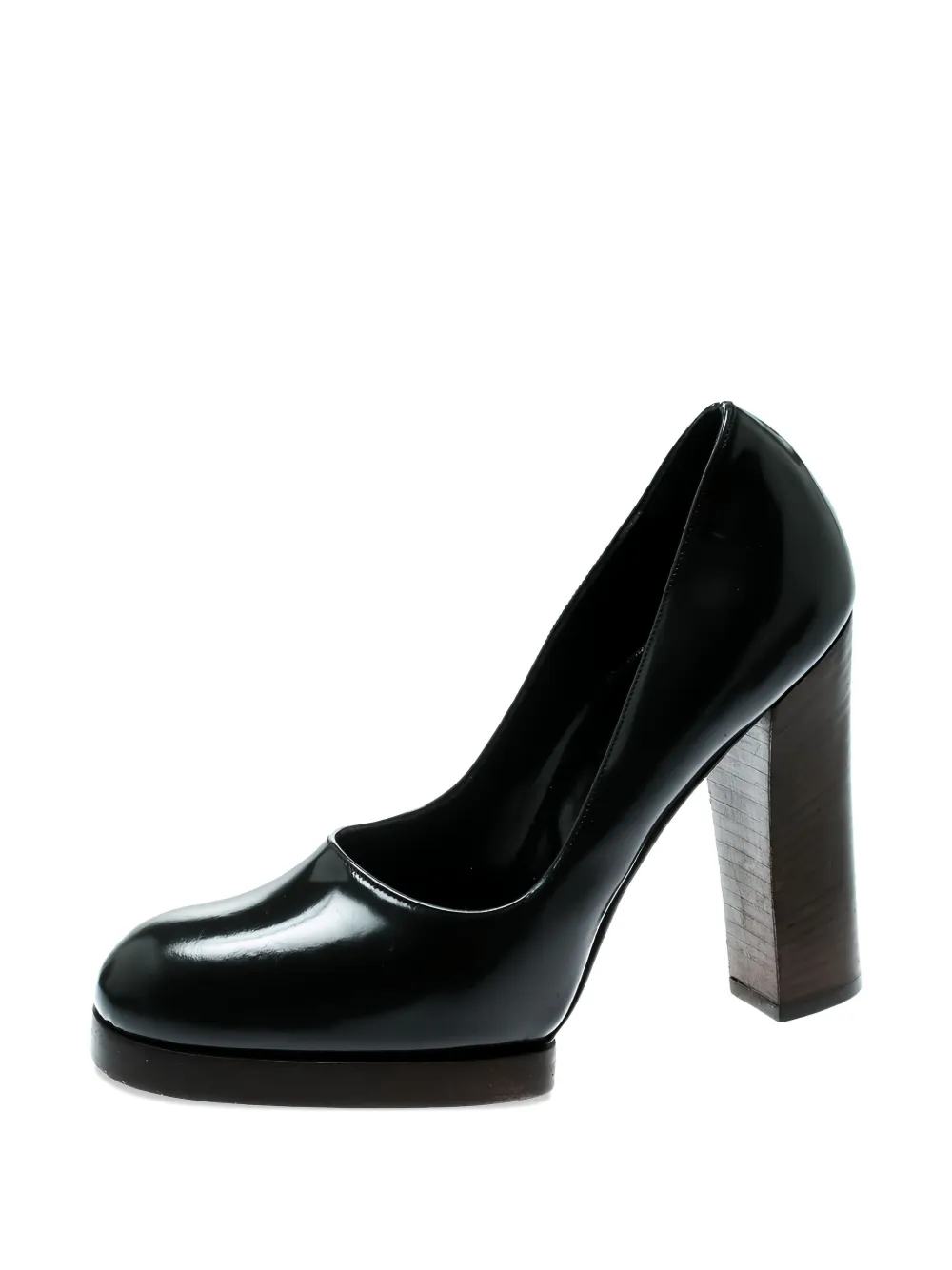 Gucci Pre-Owned Pumps met leren hak - Zwart