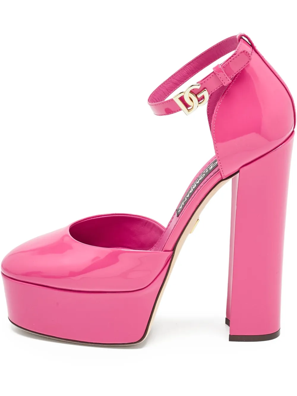 Dolce & Gabbana Pre-Owned 150mm leather platform pumps | Pink | Image 1