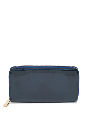 Louis Vuitton Pre-Owned 2014 ヴェルニ モノグラム ジッピー財布