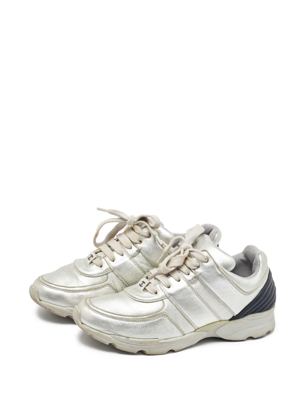 CHANEL Pre-Owned Interlocking CC logo sneakers | Image 2