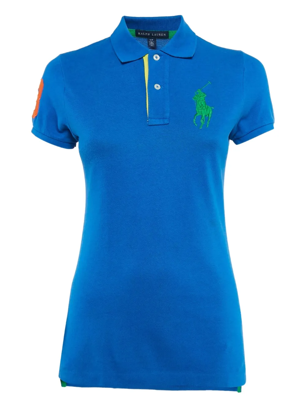 Polo Ralph Lauren Vintage logo-embroidered polo shirt | Blue | Image 1