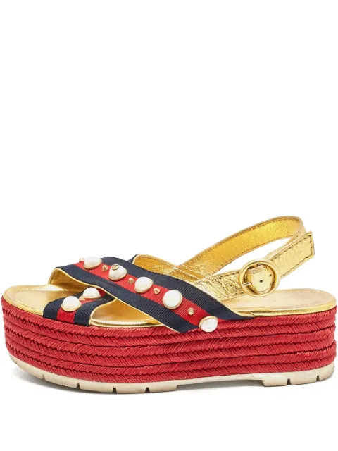 Gucci Pre-Owned 60mm stud-embellished sandals