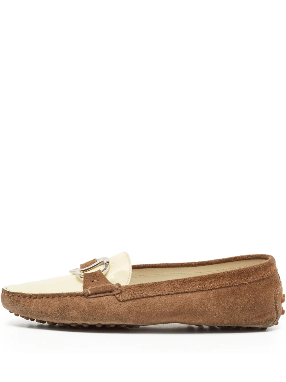 Tod's Vintage バイカラー ローファー - ブラウン Tod's Vintage バイカラー ローファー - ブラウン