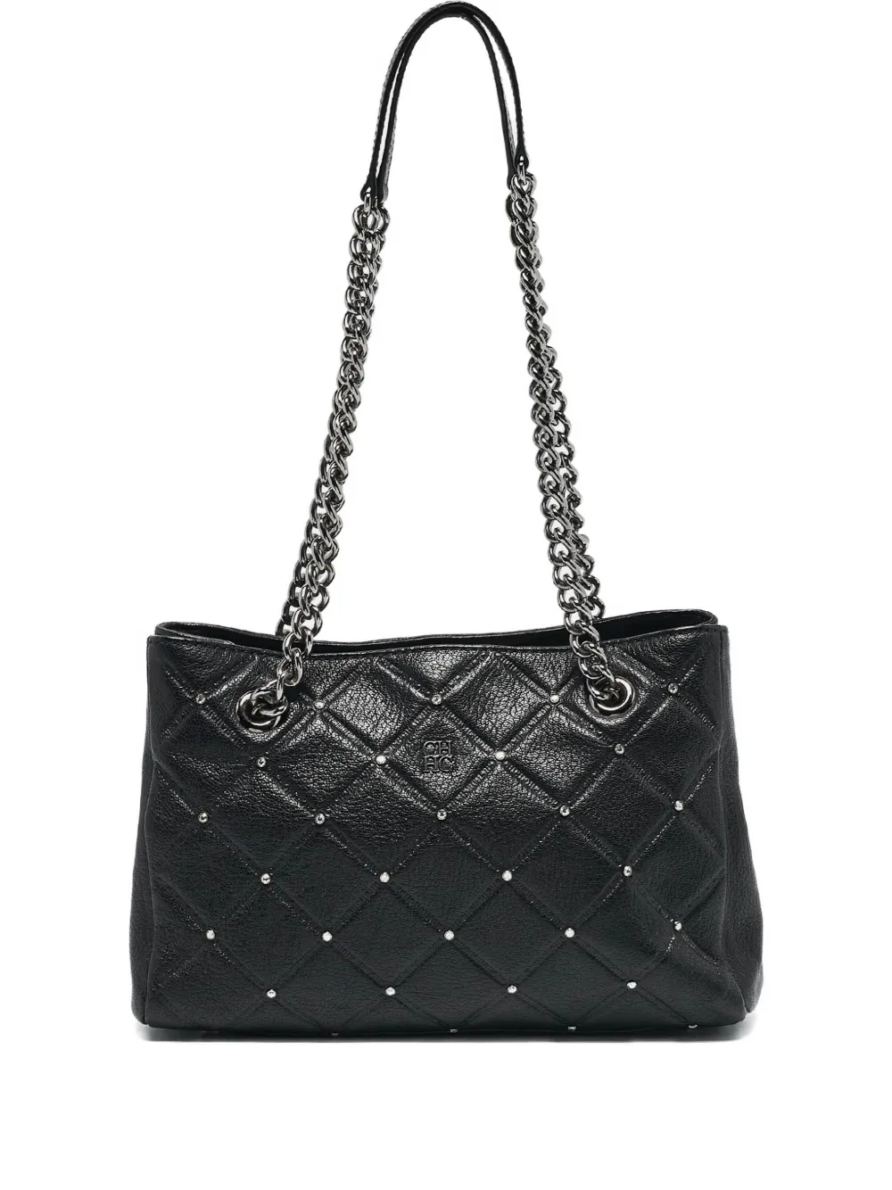 Carolina Herrera Vintage pre-owned quilted shoulder bag | Black | Image 1