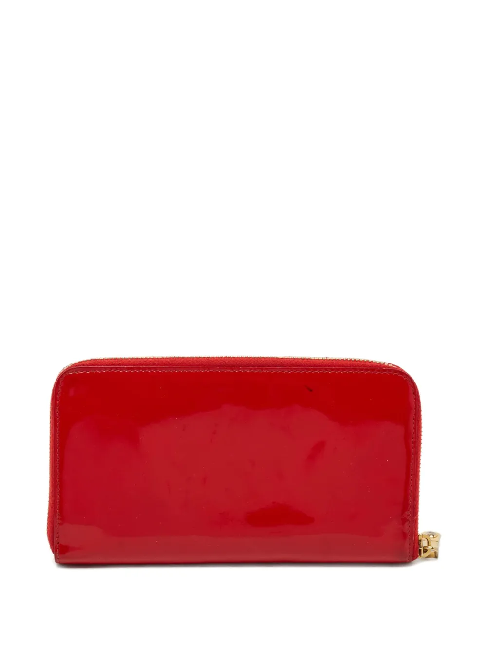 Miu Miu Pre-Owned patent-leather zip wallet | Pre-Owned | Image 2