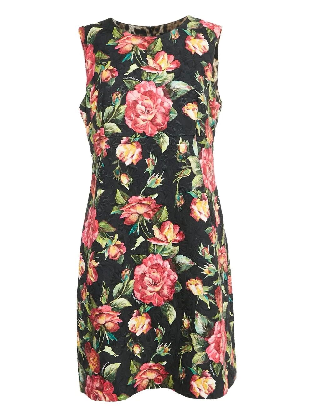 Dolce & Gabbana Pre-Owned floral-print dress | Black | Image 1
