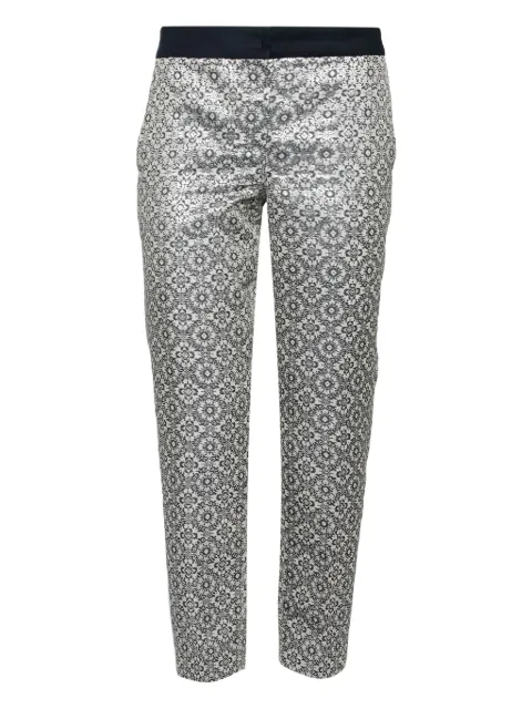 Max Mara printed slim trousers