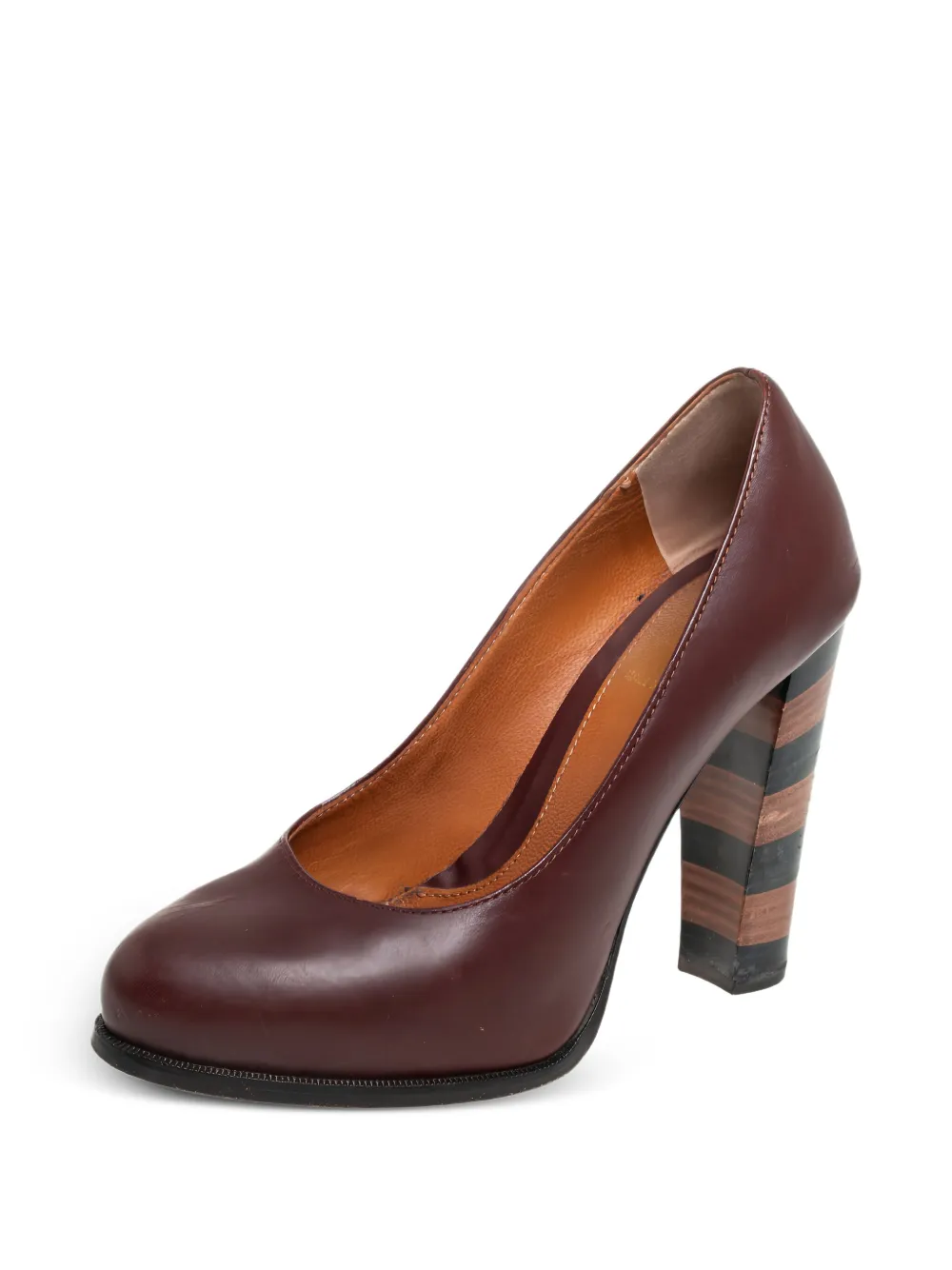 Fendi Pre-Owned 110 mm Pequin pumps - Rood