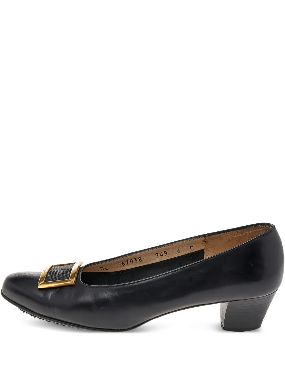 Ferragamo Pre-Owned 45mm leather pumps - Nero