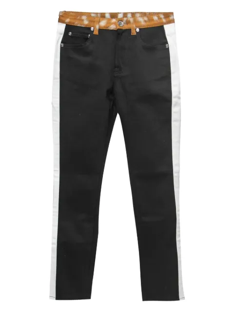 Burberry Pre-Owned contrast side-stripe jeans