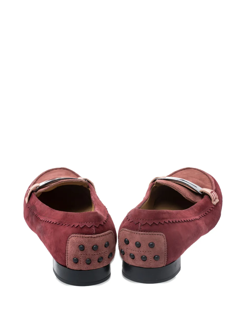Tod's Suède loafers - Rood
