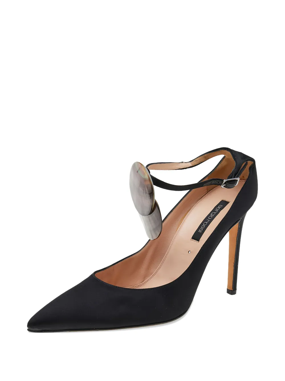 Sergio Rossi Vintage Pre-owned 110mm disc-accent pumps | Image 2