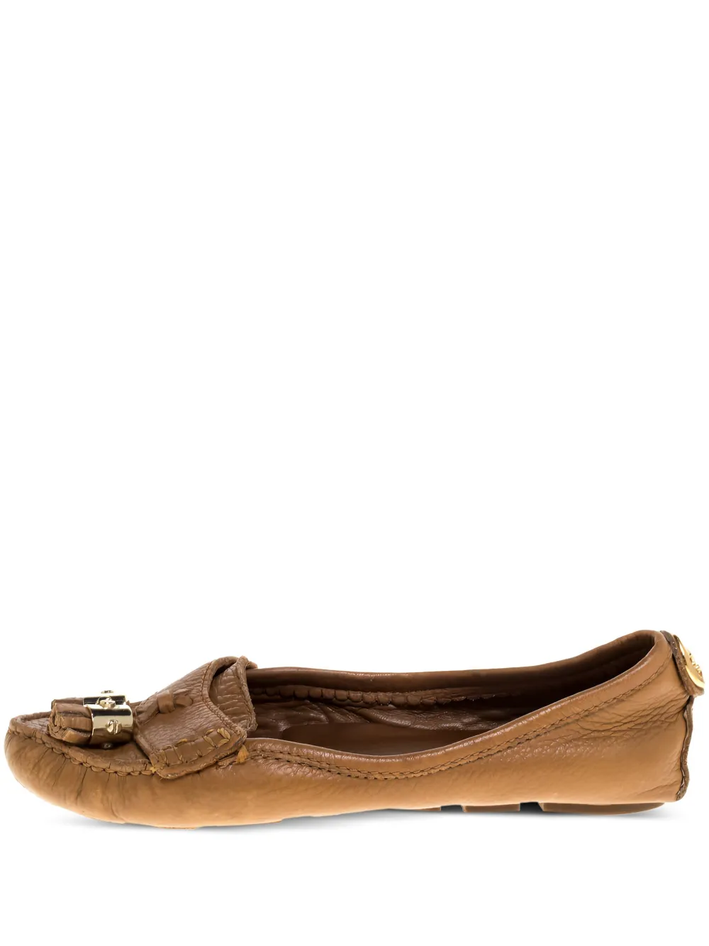 Tory Burch pre-owned Lawrence loafers | Brown | Image 1