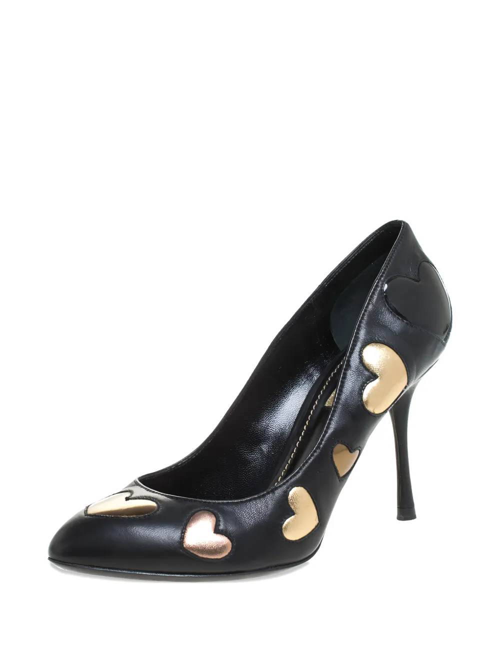 Dolce & Gabbana Pre-Owned 95mm heart-embellished pumps | Image 2