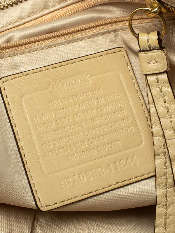 Coach Vintage Soho textured-leather Tote Bag | Neutrals | FARFETCH