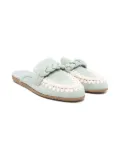 Mou Kids sude sandals - Blue