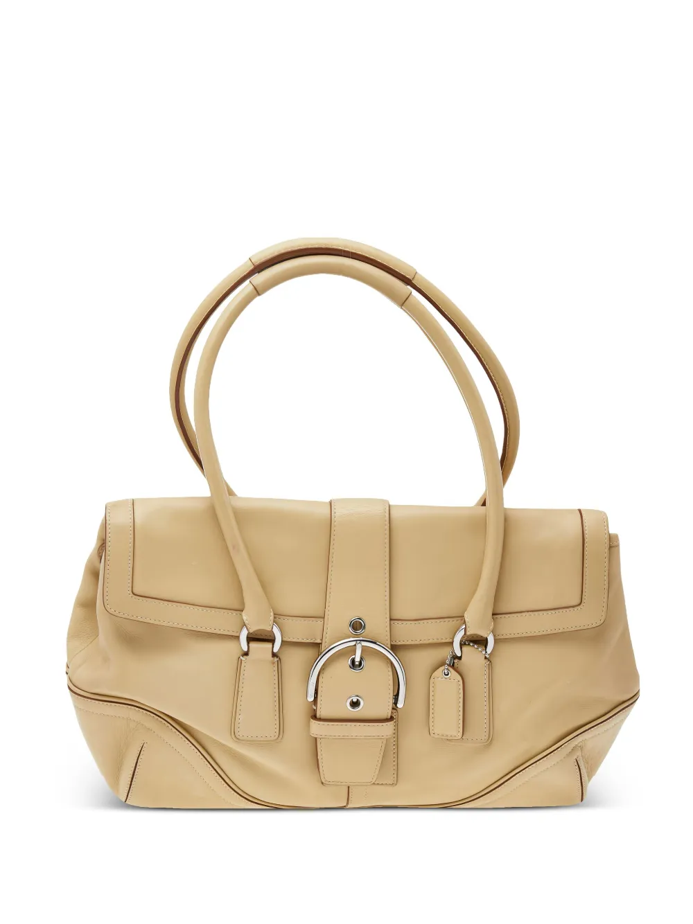Coach Vintage プレオウンド Hampton レザートートバッグ - ニュートラル Coach Vintage プレオウンド Hampton レザートートバッグ - ニュートラル