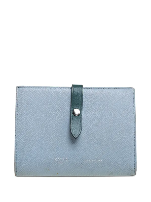 Celine Pre-Owned レザー 財布 | ブルー | FARFETCH JP