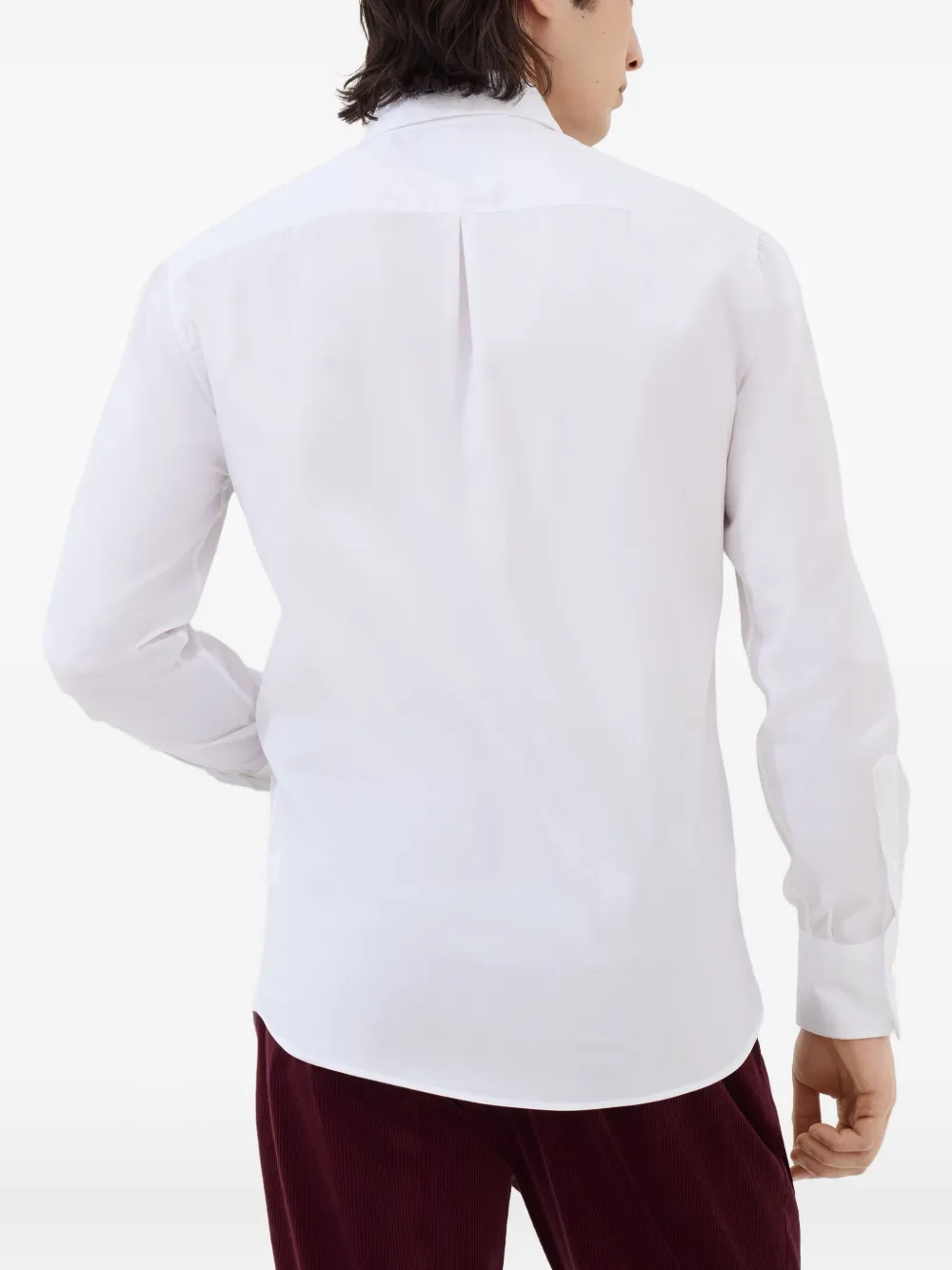 Brunello Cucinelli Katoenen overhemd Wit